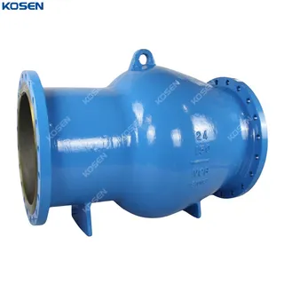 ASTM A216 WCB Axial Check Valve, ASME B16.34, 24 IN, CL150