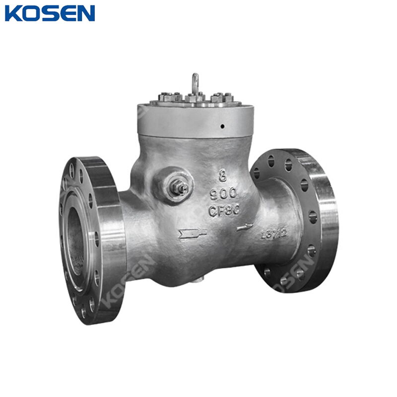 ASTM A351 CF8C Swing Check Valves, API 6D, 8 IN, CL900, PSB