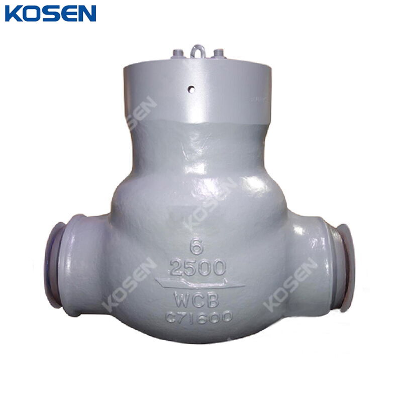 BS 1868 Check Valve, ASTM A216 WCB, 6 IN, CL2500, PSB, BW