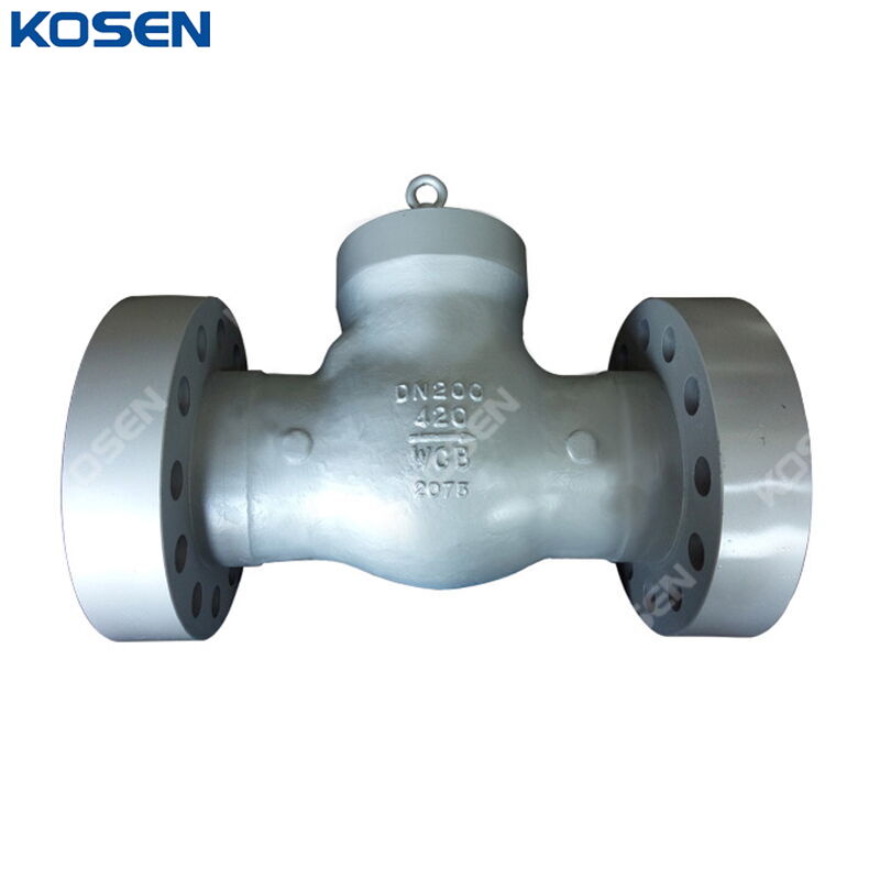 BS 1868 Swing Check Valves, A216 WCB, DN200, PN420, PSB, RTJ