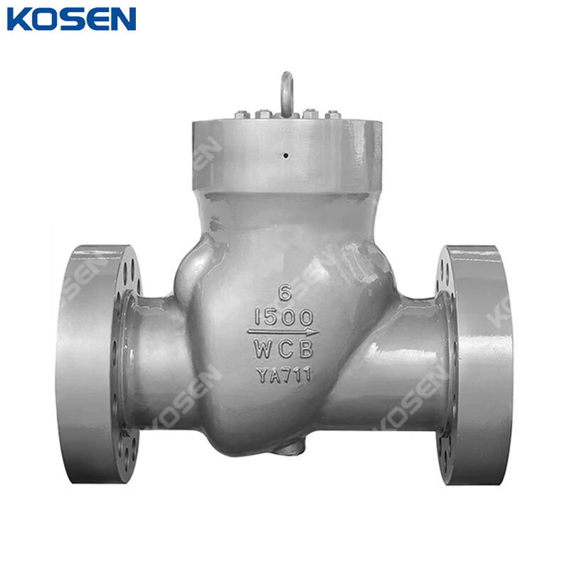 Pressure Seal Swing Check Valves, BS 1868, WCB, 6 IN, CL1500