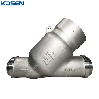 Y Type Pressure Seal Check Valve, BS 1868, CF3, 8 IN, CL2500