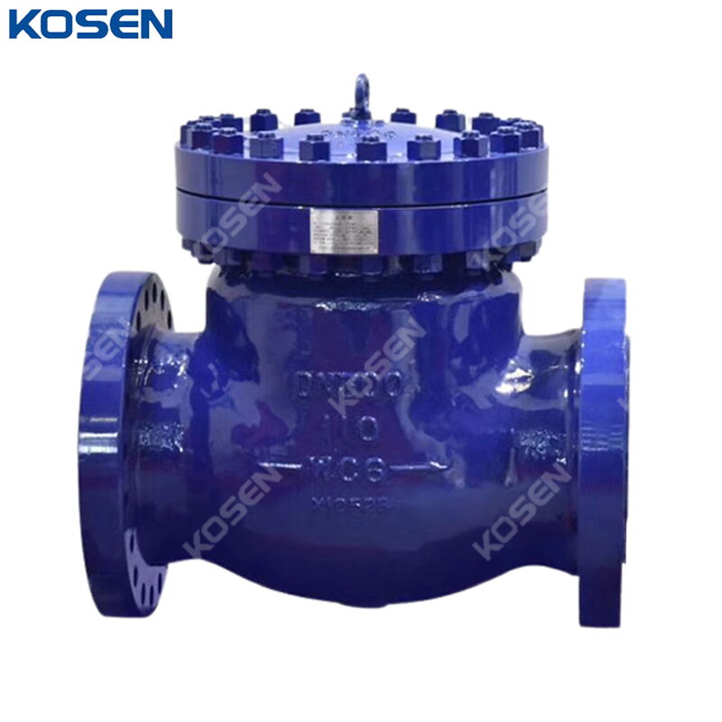 ASTM A217 WC6 Swing Check Valves, BS 1868, DN300, PN110, RF