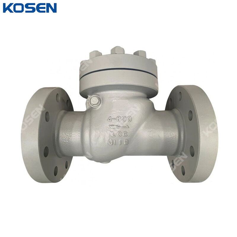 ASTM A352 LCC Swing Check Valve, API 6D, 4 Inch, 600 LB, RF