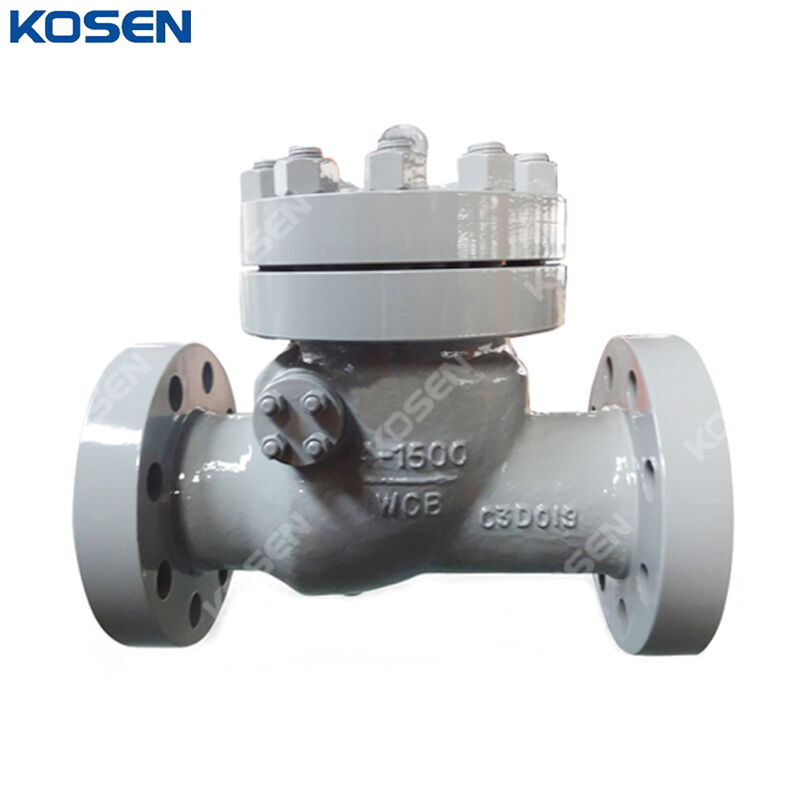 Cast Steel Swing Check Valve, API 6D, A216 WCB, 4 IN, CL1500