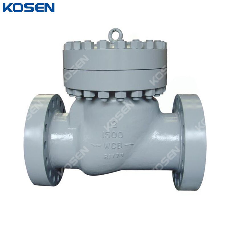 Class 1500 LB Swing Check Valve, API 6D, A216 WCB, 12 IN, RTJ