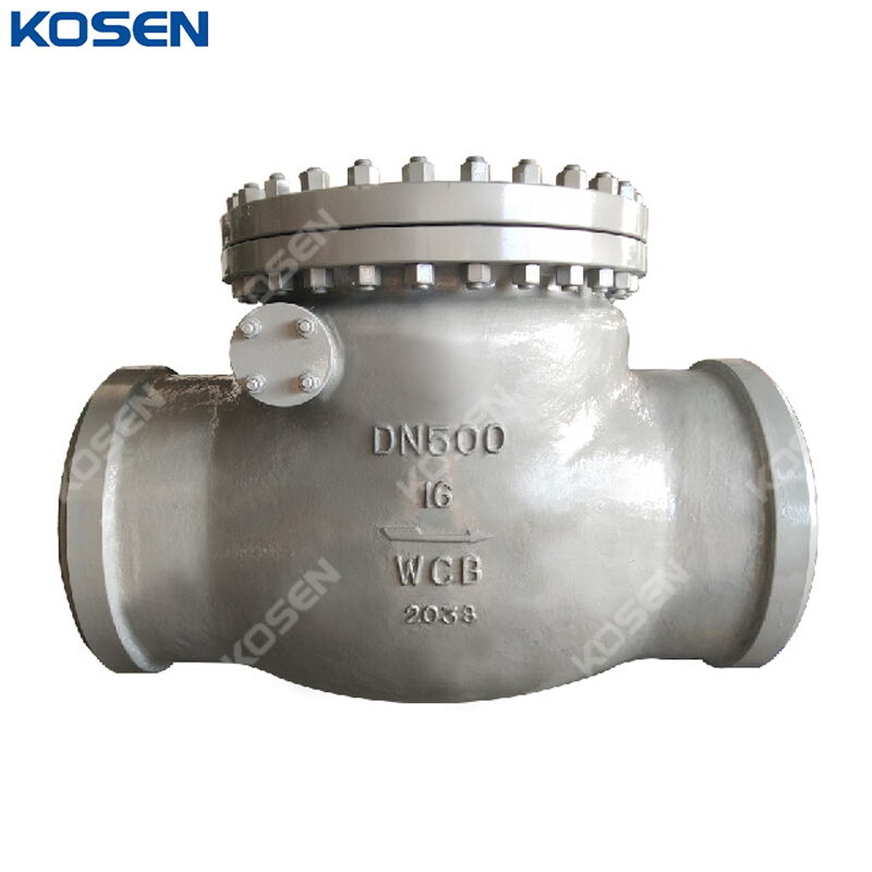 DIN 3356 Swing Check Valve, ASTM A216 WCB, DN500, PN16, BW