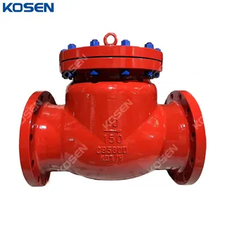 ASTM B148 C95800 Check Valve, BS 1868, 10 Inch, CL150 LB, RF