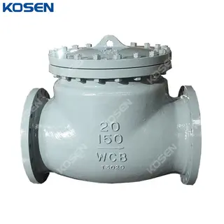 20 Inch Swing Check Valve, BS 1868, ASTM A216 WCB, CL150, RF