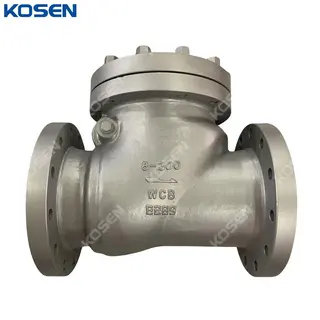 API 6D Swing Check Valves, A216 WCB, 8 IN, CL300 LB, BB, RF