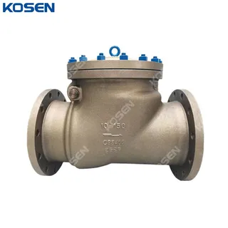 ASTM B148 C95400 Check Valve, BS 1868, 10 Inch, 150 LB, RF