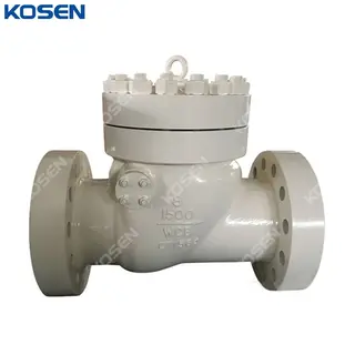 8 Inch Swing Check Valve, API 6D, ASTM A216 WCB, CL1500, RTJ