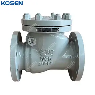 ASTM A216 WCB Swing Check Valves, API 6D, 4 IN, CL150 LB, RF