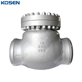 ASTM A216 WCB Swing Check Valve, BS 1868, 16 Inch, CL600, BW