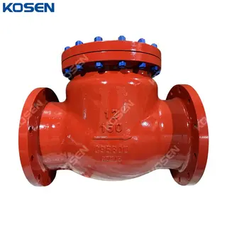 Aluminum Bronze C95800 Check Valve, BS 1868, 12 Inch, 150 LB