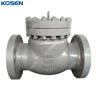 Cast Steel Swing Check Valves, API 6D, BS 1868, WCB, 10 Inch