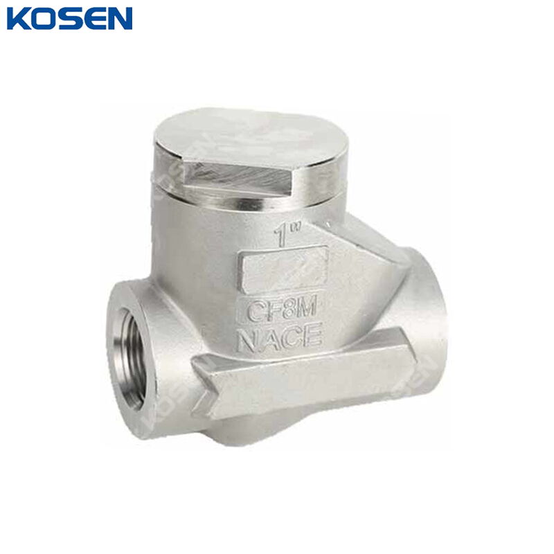 ASTM A351 CF8M Swing Check Valve, 1 Inch, 3000 PSI, FP, NPT