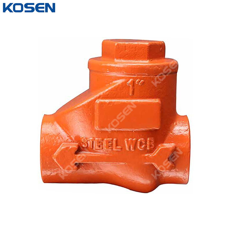 Carbon Steel Check Valves, A216 WCB, 1 Inch, 3000 PSI, NPT