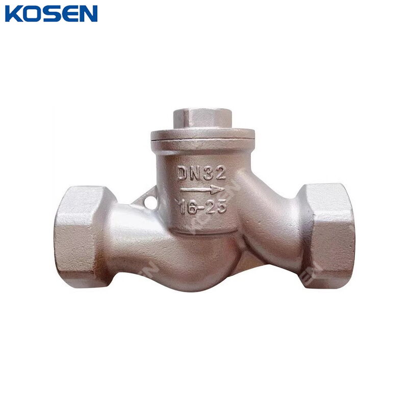 Stainless Steel Lift Check Valve, A351 CF8, DN32, PN16, BSPT