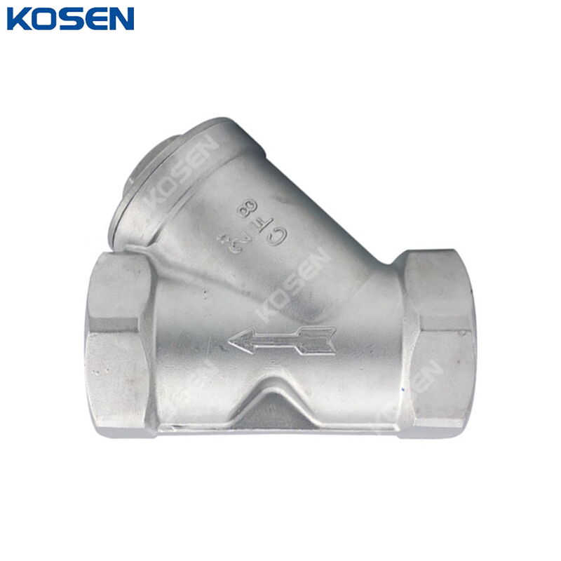 Y Type Lift Check Valve, ASTM A351 CF8, 2 IN, 800 PSI, BSPT