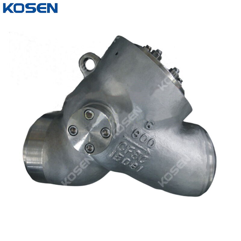ASTM A351 CF8C Check Valve, ASME B16.34, 6 Inch, 900 LB, BW