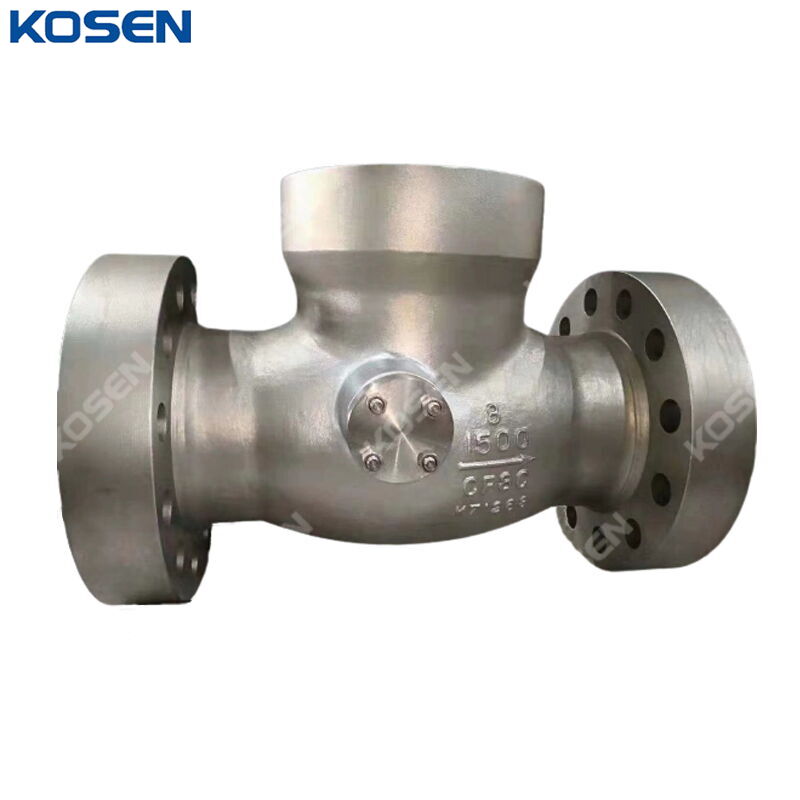 Pressure Seal Tilting Disc Check Valve, CF8C, 8 Inch, CL1500