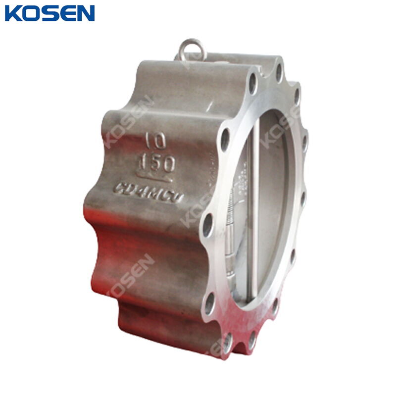 ASTM A351 CD4MCU Check Valve, API 594, 10 Inch, 150 LB, Lug