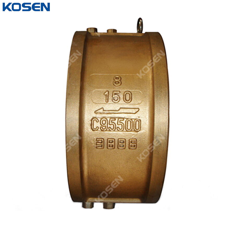 ASTM B148 C95500 Wafer Check Valve, API 594, 8 Inch, 150 LB