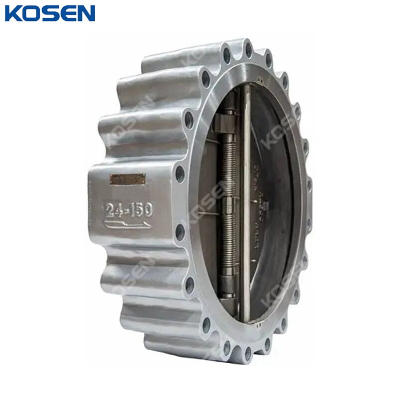 Dual Plate Lug Check Valve, API 594, ASTM A216 WCB, 24 Inch