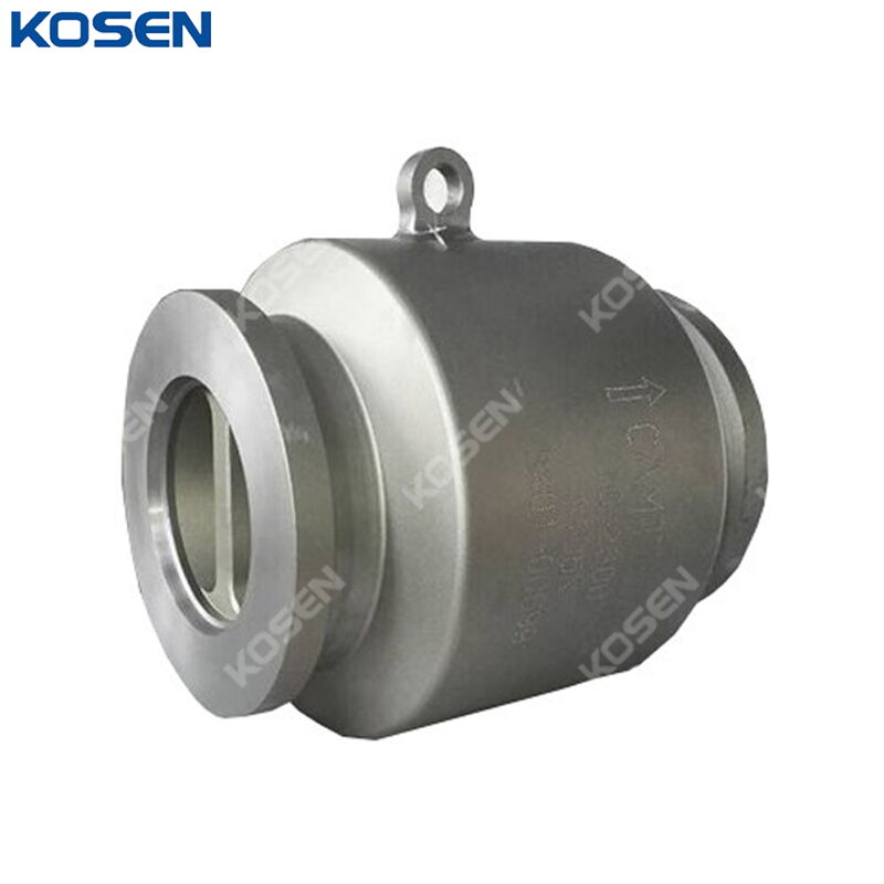 Dual Plate Swing Check Valve, API 594, A105N, 10 IN, Clamped
