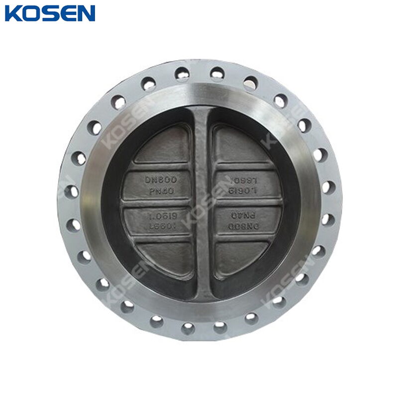 EN 1.0619 Dual Plate Check Valve, API 594, DN600, PN40, 24IN