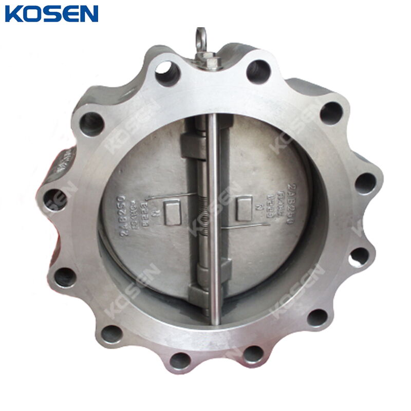 Lug Type Wafer Check Valve, API 594, ASTM A351 CD4MCU, 10 IN