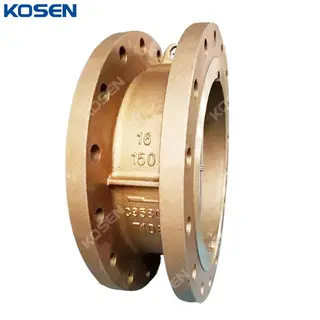 Al-Bronze Dual Plate Check Valve, API 594, C95800, 16 IN, RF