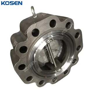 Double Door Check Valve, API 594, ASTM A216 WCB, Customized