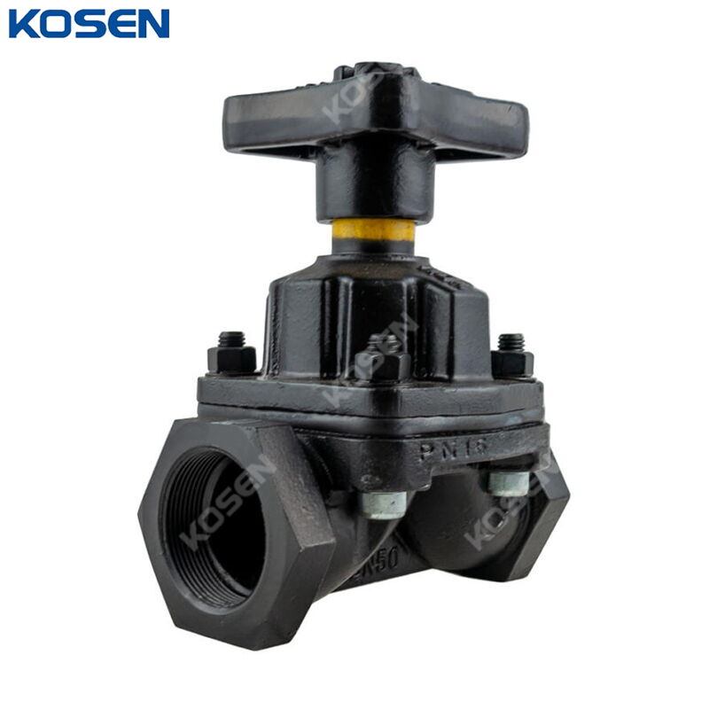 BS EN 13397 Diaphragm Valve, Ductile Iron, DN50, PN10, BSP