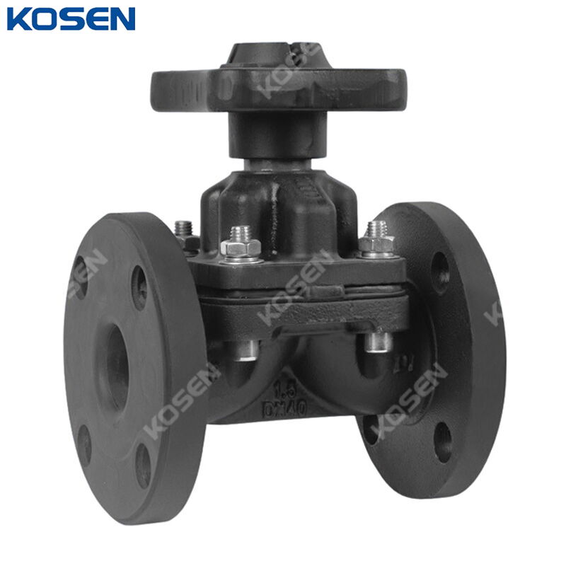 Ductile Iron Diaphragm Valve, BS 5156, MSS SP-88, 1-1/2 Inch