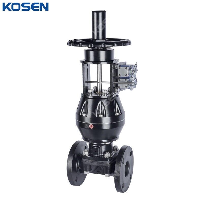 Ductile Iron Diaphragm Valves, BS 5156, DN50, Limit Switch