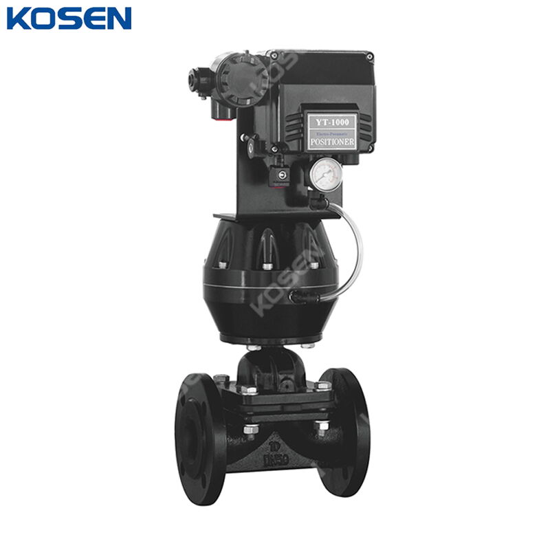 Pneumatic Diaphragm Control Valve, CS, DI, SS, 3/4-16 Inches
