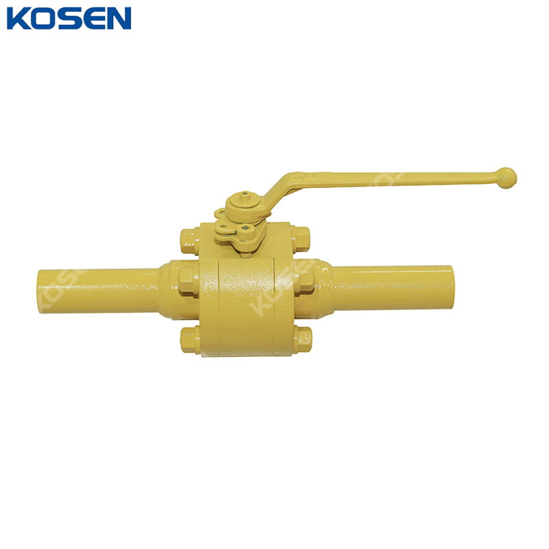 ASME B16.34 Ball Valves, ASTM A105N, 3 Pieces, 1 Inch, CL600