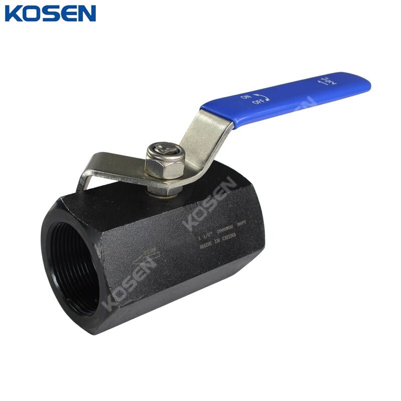 Carbon Steel Barstock Ball Valve, A105, 1-1/2 Inch, 2000 PSI