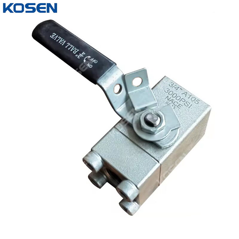 Compact Forged Ball Valve, ASTM A105, 3/4 IN, 3000 PSI, FNPT