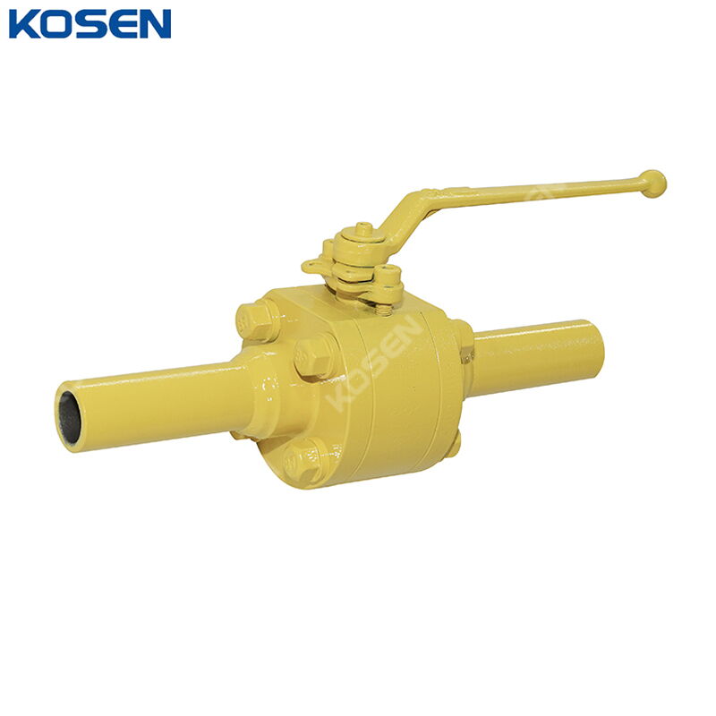 Extended Body Ball Valve, BS 5351, ASTM A105N, 1 Inch, CL600