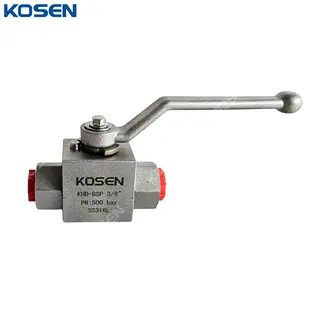 Hydraulic Ball Valve, ASME B16.34, SS 316L, DN10, PN500, BSP