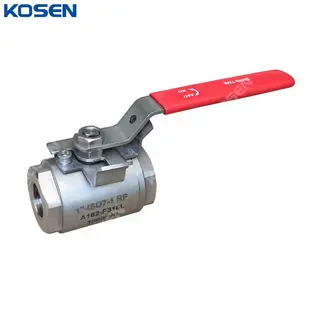 3000 PSI Ball Valve, ASME B16.34, A182 F316L, 1 IN, 2 PC, RP