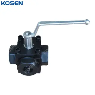 ASTM A105N Hydraulic Ball Valve, 3-Way, ASME B16.34, 6000 PSI