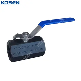 1 PC Bar Stock Ball Valve, ASME B16.34, A105, 1 IN, 2000 PSI