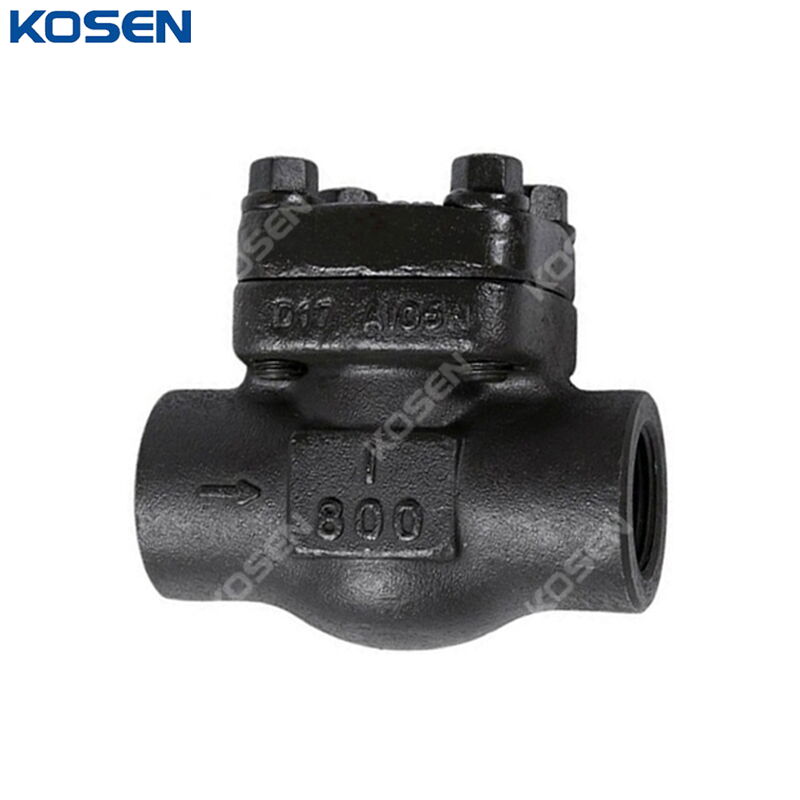 API 602 Piston Check Valve, A105N, 1 Inch, 800 LB, FNPT, BB