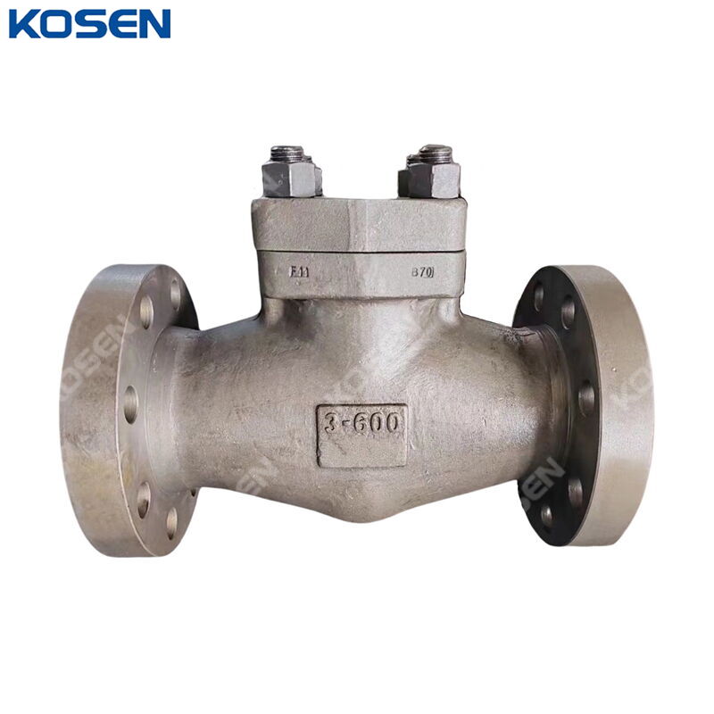 ASTM A182 F11 Swing Check Valve, API 602, 3 Inch, CL600, RF