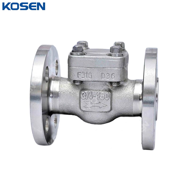 ASTM A182 F316 Swing Check Valve, API 602, 3/4 Inch, CL150