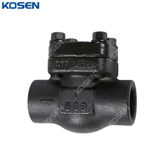 API 602 Piston Check Valve, A105N, 1 Inch, 800 LB, FNPT, BB